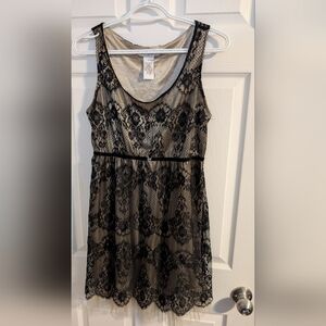 Elegant Black Lace Dress